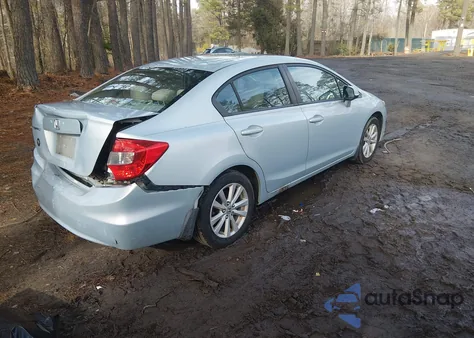 2012 Honda Civic Ex из США, поврежденный, VIN 2HGFB2F87CH546079